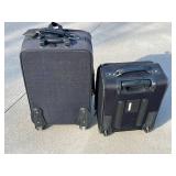 Flight Club Luggage Set - 2 Softside Suitcases (Lot of 2)