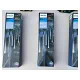 Philips 12 Icicles Indoor/Outdoor LED String Lights (4 Boxes) - 200 Sphere Lights Spool