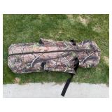 Ameristep RealTree Camouflage Ground Hunting Blind in Carrying Bag with Tent Poles