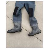 Hodgman Neoprene Chest Waders - Bootfoot, Size 12 - Made in China