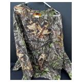 Mountain Prairie Outdoor Camouflage Shell Jacket - 2XL, 100% Polyester, Made in Vietnam