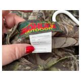 Mountain Prairie Outdoor Camouflage Shell Jacket - 2XL, 100% Polyester, Made in Vietnam