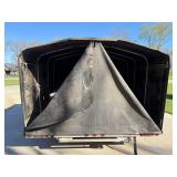 2007 NEWMAN/Snocaps Snowmobile Trailer w/ Cover - 3000 GVW - snowmobile/gear NOT included