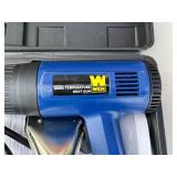 WEN Dual-Temperature Heat Gun - 2 Settings, Includes Nozzles & Case