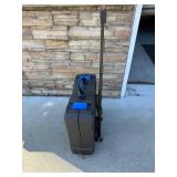 Kobalt Hand Tool Set - Dual Case with Sockets, Wrenches, Pliers & Screwdrivers & Kobalt Telescoping-Handle Rolling Cart with Dual Rails