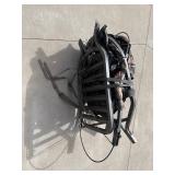 Camouflage Folding Ground Blind Chair with Backpack Carrier - 350 LBS Capacity