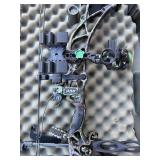 Bowtech Reign 7 Compound Bow - QAD Drop-Away Rest, Case & Accessories