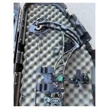 Bowtech Reign 7 Compound Bow - QAD Drop-Away Rest, Case & Accessories