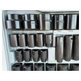 Chrome Vanadium Socket Set - 3/8 and 1/2 Drive - Metric 7-32mm in Case