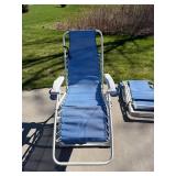 Mesh Patio Lounge Chairs- Aluminum Frames