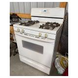 Whirlpool Four-Burner Gas Range with Self-Cleaning Oven - Super Capacity 465