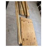 Assorted Lumber & Plywood Sheets - Long Wood Planks & Offcuts