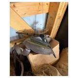 Assorted Workshop Tools & Garden Supplies - Burlap & Mulch - content quantities unverified