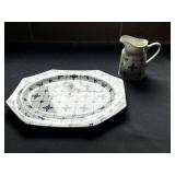 J&G Meakin Royal Staffordshire Ironstone Server & Creamer (Lot of 2)