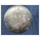 Hand Made Rodos-Hellas "NASSOS" Plate & Minakari Style Multi Color Plate