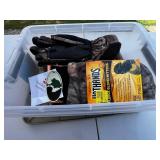 Mossy Oak Collection & RealTree Edge Camouflage Gear - Thermal Stretch Gloves, Fleece Mittens & Mesh