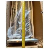 Stainless Steel Vertical Sausage Stuffer - 24-Inch Tall