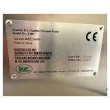 LEM MaxVac Pro Chamber Vacuum Sealer Model No. 1380 - 120V 60Hz 560W