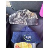 Wyoming Knife Field Dresser, Mossy Oak Cap America Camouflage Apparel with NRA Patches - Assorted Outdoor Gear & More in Storage Tote