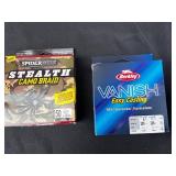 Yellow Bird Planer Boards - SpiderWire Stealth Camouflage - Berkley Vanish Fluorocarbon