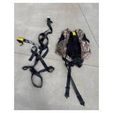 Hunter Safety System Tree Stand Harness - L/XL with Tether Strap & Primary/Secondary Straps