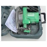 Hitachi C7SB2 7-1/4 Inch Circular Saw - 120V 15A, 5800 RPM, With Case & Manual