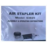 Tool Shop Air Stapler Kit With Staples And Oil In Case