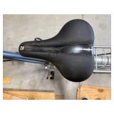 Infinity Cycleworks City Hybrid Bicycle with Schwinn Saddle Bag and Front Basket