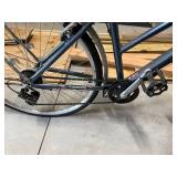 Infinity Cycleworks City Hybrid Bicycle with Schwinn Saddle Bag and Front Basket