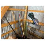 Assorted Garden Tools & Accessories - Plant Cages, Tarps & More