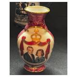 MacLeod Monaco Delftware & West German Lead Crystal Handcut Pitcher - Assorted Glassware