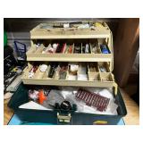 Plano 4-Drawer Tool Organizer with Drill Bits & Accessories (Assorted) - contents quantities unverified