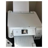 Epson ET-2760 EcoTank All-In-One Printer, Table, Ink Bottles & Hammermill Paper Pack - content quantities unverified