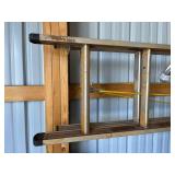 Keller Extension Ladder with Attachment - Height Unknown, Used Good Condition