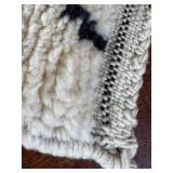 Vintage Handwoven Moroccan Berber Wool Rug 9