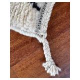 Vintage Handwoven Moroccan Berber Wool Rug 9