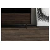 401 SF of HD Brushed Oak LVP Waterproof - 6.5" x 48" - Smokehouse LVX  Lighter in Person