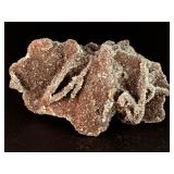 Rare "Bridge" Specimen: Lustrous Gem Sphalerite on Sparkling Druzy Quartz