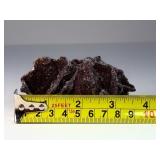 Rare "Bridge" Specimen: Lustrous Gem Sphalerite on Sparkling Druzy Quartz
