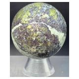 Rare Covelite Sphere - "Stone of Transformation"