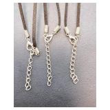 Set of 5 Handcrafted "Tree of Life" Gemstone Chip Pendant Necklaces
