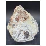 Laughter Stone" Crazy Lace Agate – Large Unpolished Collector Specimen (Chihuahua, Mexico)