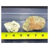Rare Natural Peridot in Basalt Matrix Cluster – Raw "Gem of the Sun" Olivine Xenolith Specimens – Authentic Arizona/San Carlos Mineral Collection