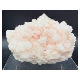 Museum-Quality Pink Halite Crystal Cluster – Rare "Hopper" Formation from Searles Lake, CA