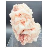 Museum-Quality Pink Halite Crystal Cluster – Rare "Hopper" Formation from Searles Lake, CA