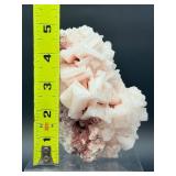 Museum-Quality Pink Halite Crystal Cluster – Rare "Hopper" Formation from Searles Lake, CA