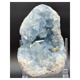 Stunning Natural Blue Celestite Crystal Cluster – "Stone of Heavenly Peace"