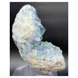 Stunning Natural Blue Celestite Crystal Cluster – "Stone of Heavenly Peace"