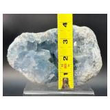 Stunning Natural Blue Celestite Crystal Cluster – "Stone of Heavenly Peace"