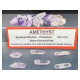 Rare Vera Cruz Amethyst "Laser" Point Set – High-Clarity Mexican Lavender Quartz Specimens
